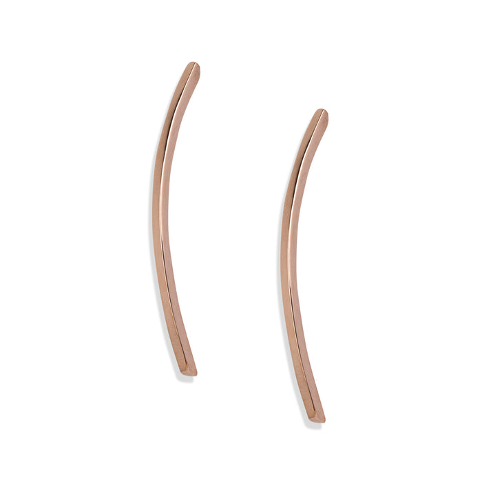 HALF HOOPS 14K ROSE GOLD