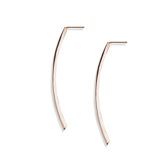 HALF HOOPS 14K ROSE GOLD