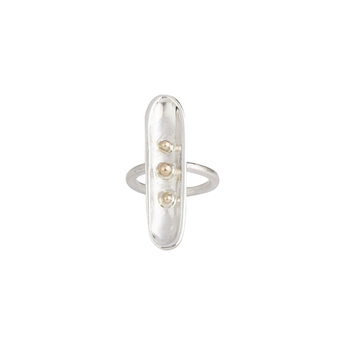 DRIFT RING WITH 18K YELLOW BEADS