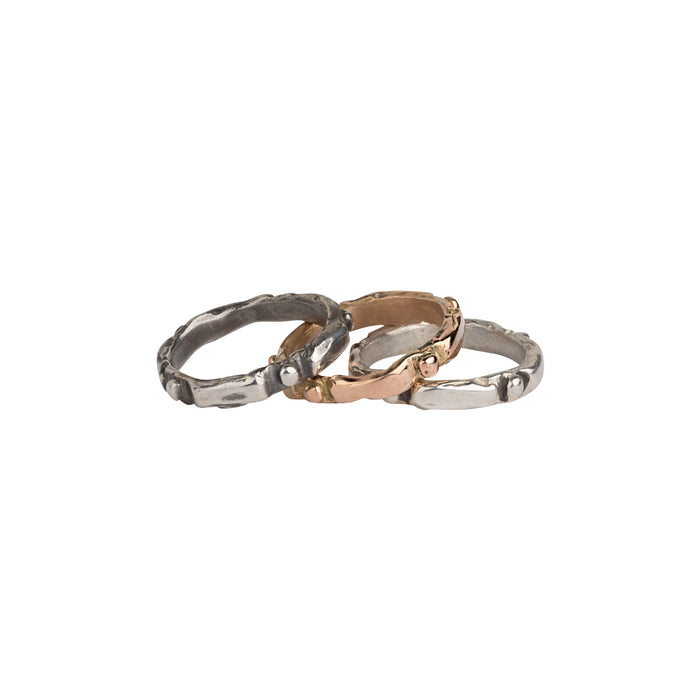 JEFFREYI RING 14K ROSE GOLD