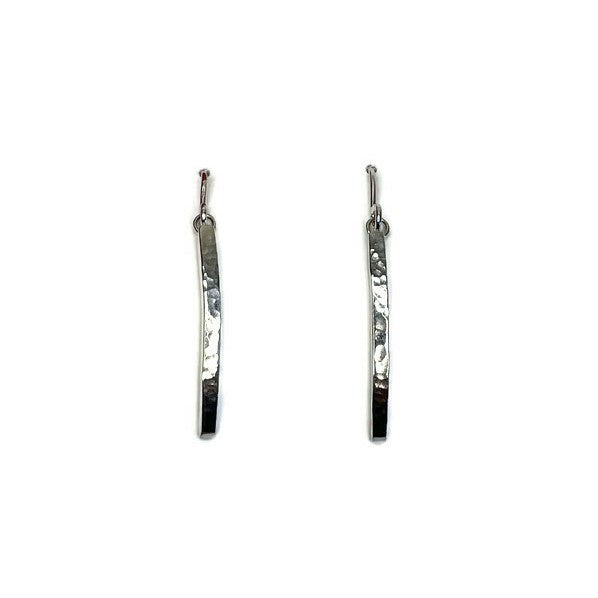 HALF HOOPS STERLING SILVER MEDIUM