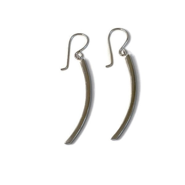 HALF HOOPS STERLING SILVER MEDIUM