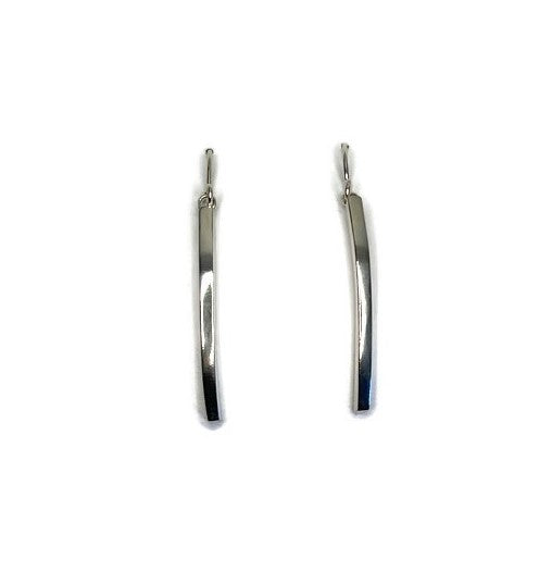 HALF HOOPS STERLING SILVER MEDIUM