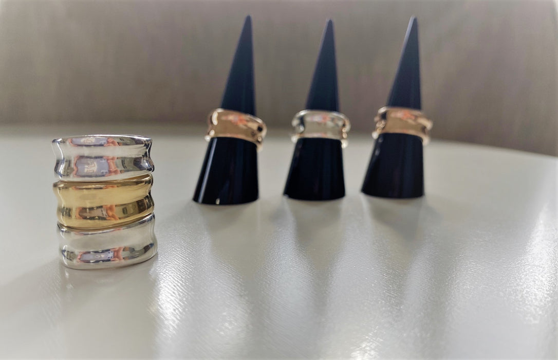 RIVER RING SILVER