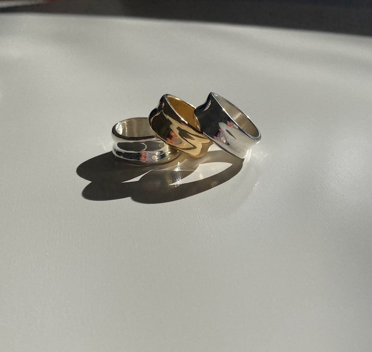 RIVER RING SILVER