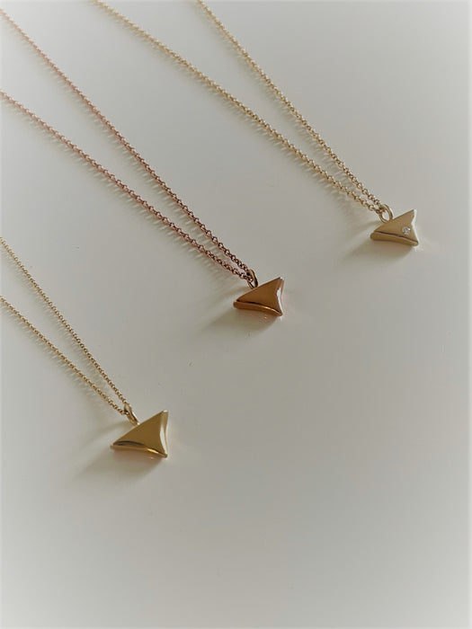 THORN NECKLACE YELLOW GOLD