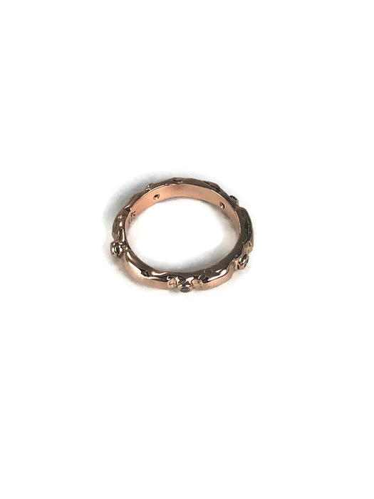 JEFFREYI RING 14K ROSE GOLD with DIAMONDS