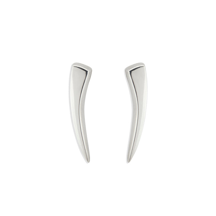 FANG EARRINGS STERLING SILVER