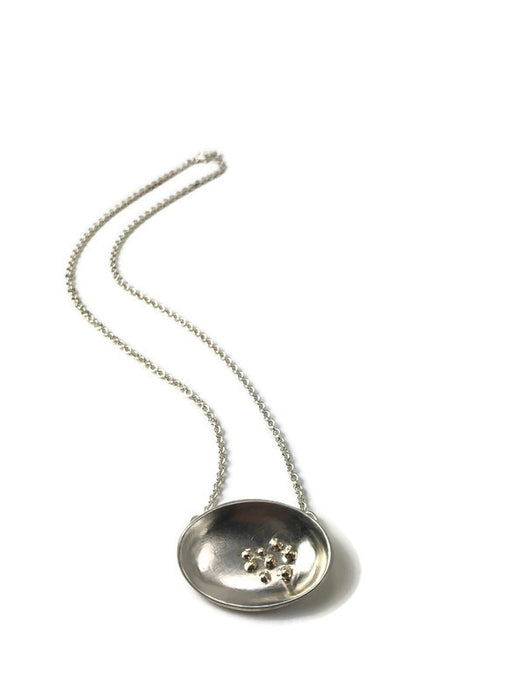 RAIN PUDDLE NECKLACE WITH DIAMOND