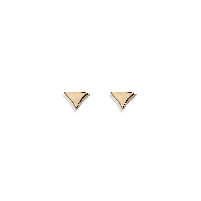 THORN STUDS YELLOW GOLD