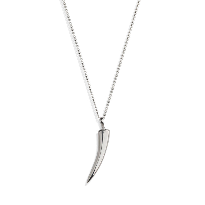 FANG NECKLACE STERLING SILVER