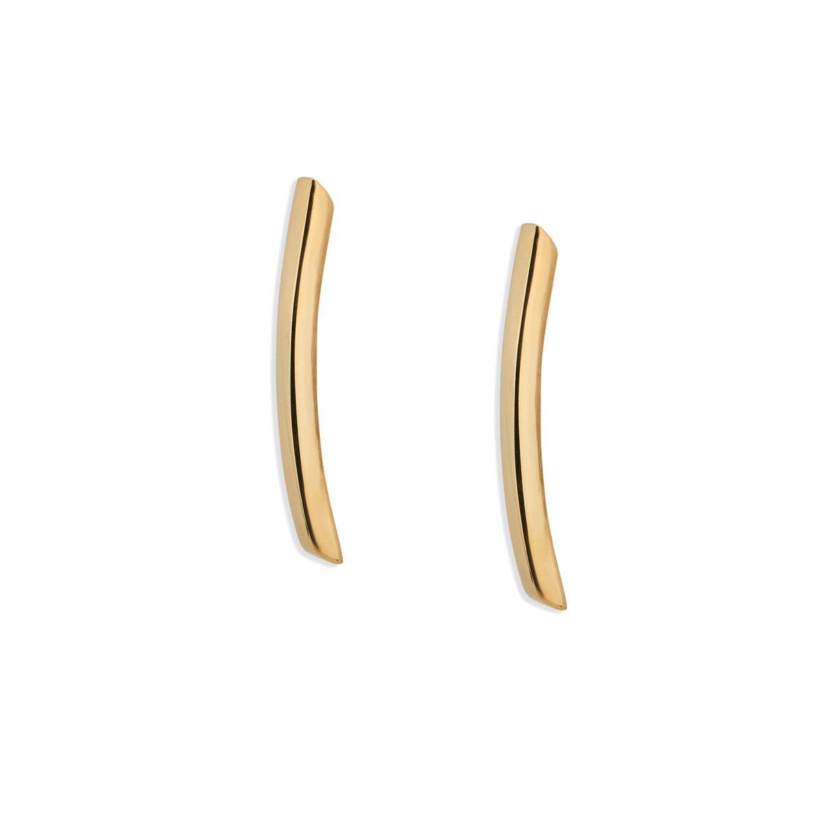 HALF HOOPS 14K YELLOW GOLD BABY – Kate Slater Jewelry